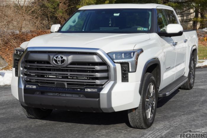 Romik 51728418 2022-Present Toyota Tundra Crew Max REC-TP (DRP) Running Board Polished Romik - Truck Part Superstore