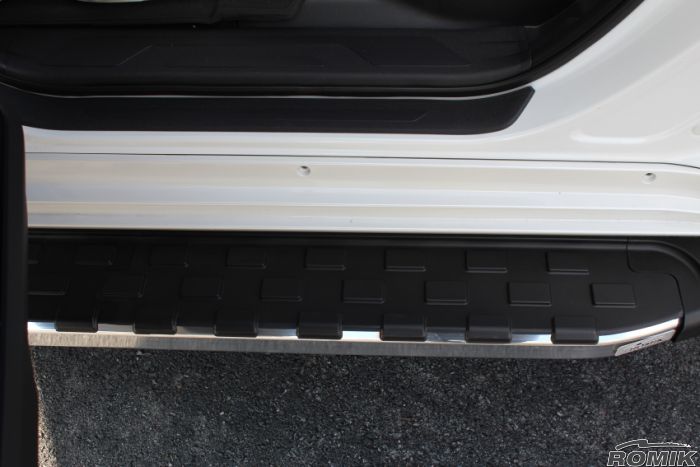 Romik 51728418 2022-Present Toyota Tundra Crew Max REC-TP (DRP) Running Board Polished Romik - Truck Part Superstore