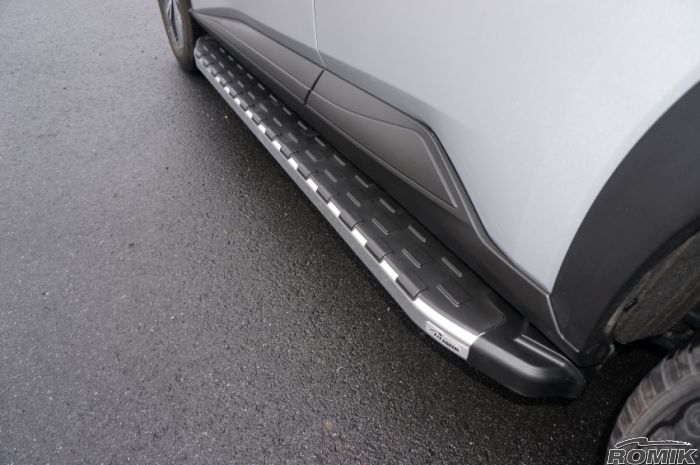 Romik 51824418 2021-Present Nissan Rogue REC-P Running Board Polished Romik - Truck Part Superstore