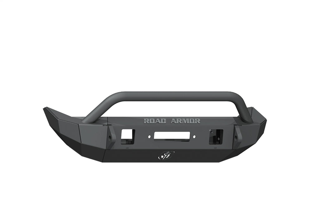 Road Armor 5182F4B Stealth Winch Front Bumper; Mid Width; Pre-Runner Guard; Satin Black; - Truck Part Superstore