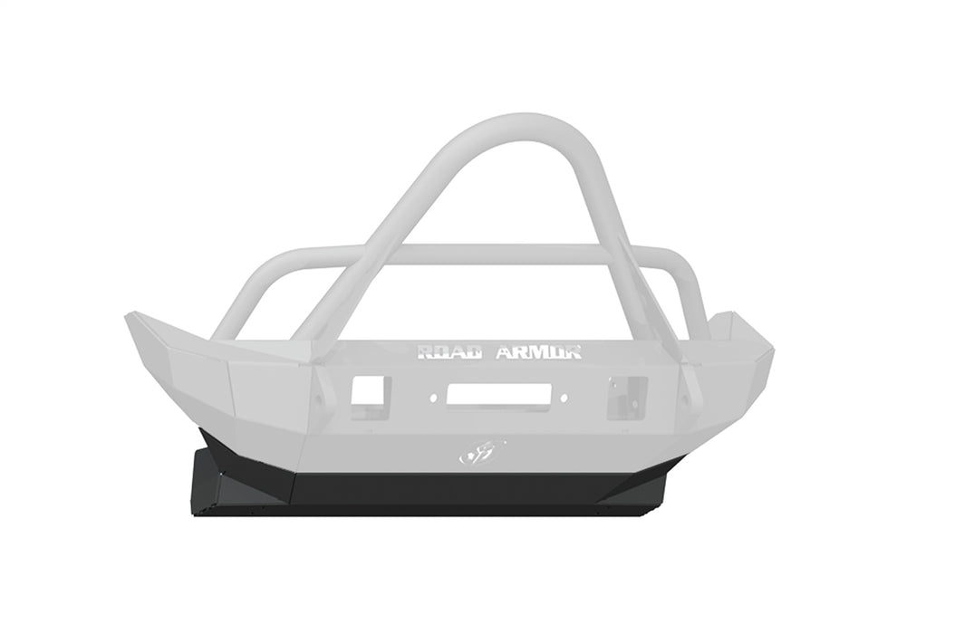 Road Armor 5182SPB Stealth Skid Plate; Mid Width; Steel; Satin Black; - Truck Part Superstore