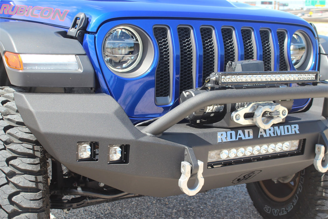 Road Armor 5183F3B Stealth Winch Front Bumper Rubicon - Truck Part Superstore