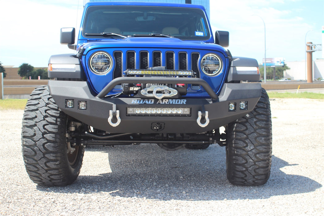 Road Armor 5183F3B Stealth Winch Front Bumper Rubicon - Truck Part Superstore
