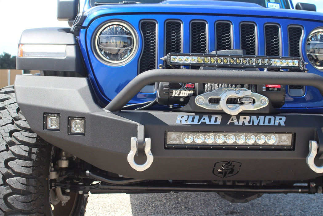Road Armor 5183F3B Stealth Winch Front Bumper Rubicon - Truck Part Superstore