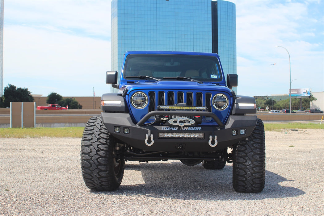 Road Armor 5183F3B Stealth Winch Front Bumper Rubicon - Truck Part Superstore