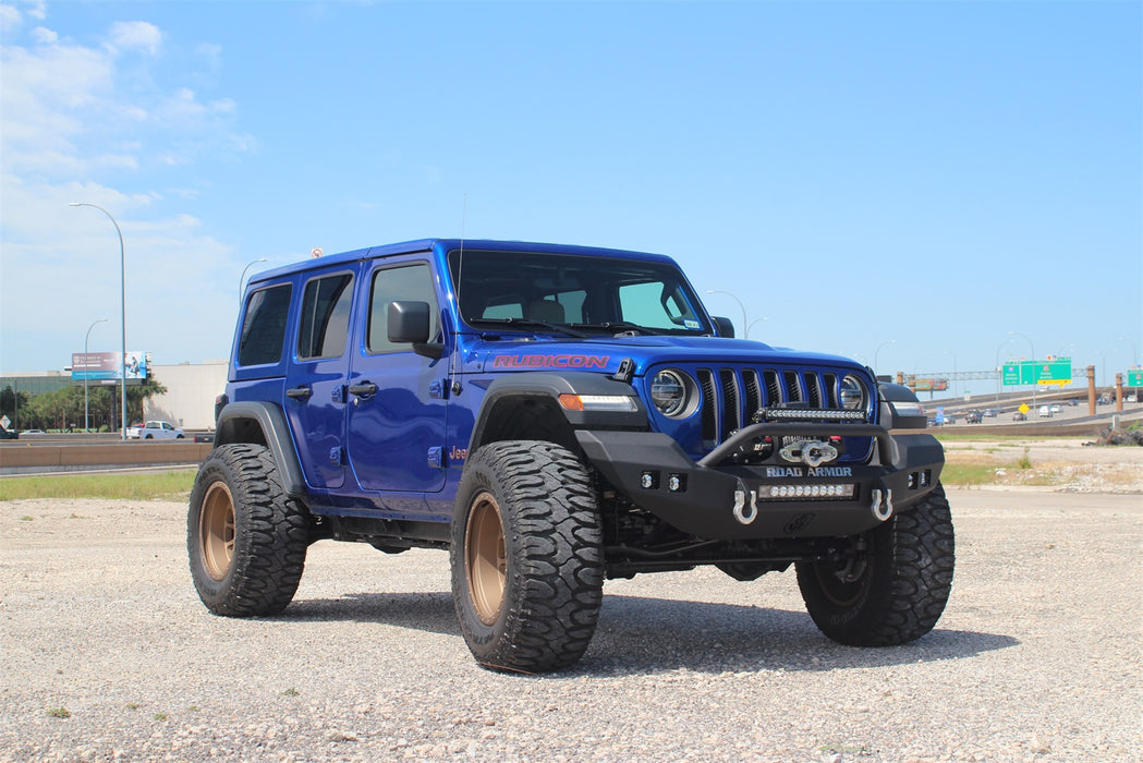 Road Armor 5183F3B Stealth Winch Front Bumper Rubicon - Truck Part Superstore