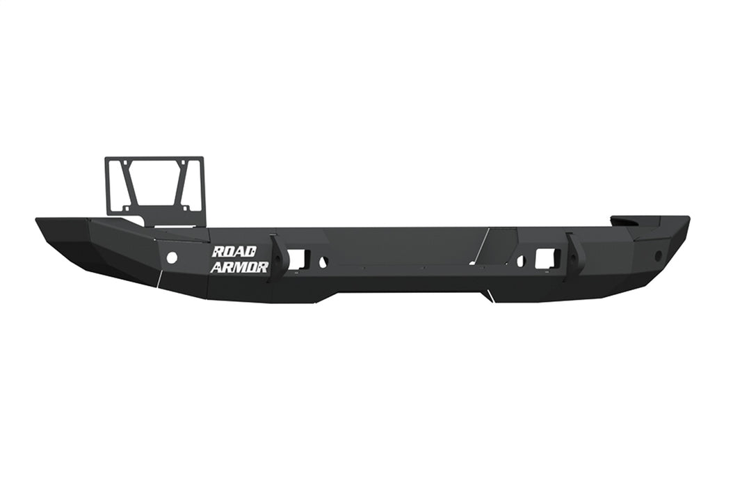Road Armor 5183R0B Stealth Rear Bumper; Full Width; Steel; Satin Black; - Truck Part Superstore