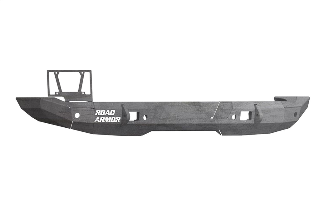 Road Armor 5183R0B Stealth Rear Bumper; Full Width; Steel; Satin Black; - Truck Part Superstore