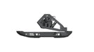 Road Armor 5183R1B-TC Stealth Rear Bumper; Full Width; w/Tire Carrier Assembly; Steel; Texture Black; - Truck Part Superstore