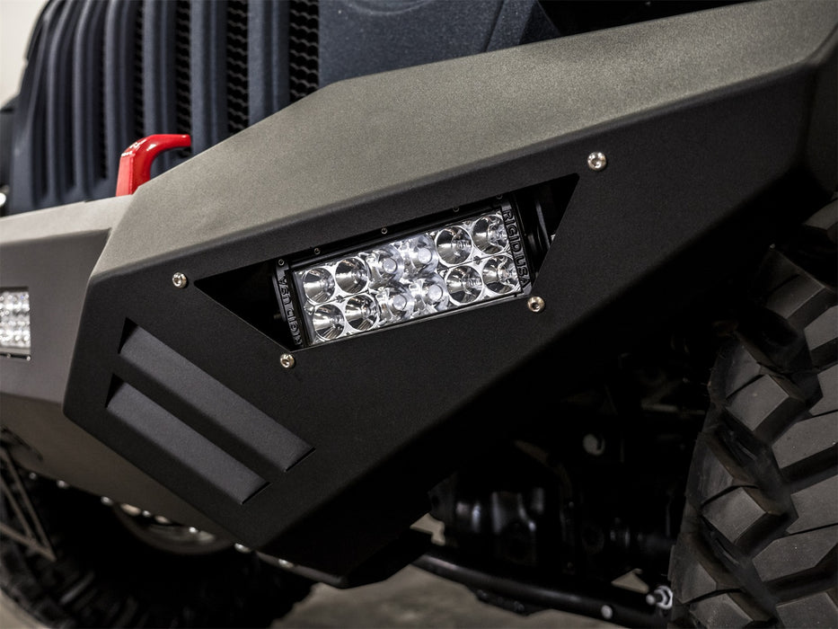 Road Armor 5183XF0B Spartan Front Bumper; Texture Black; - Truck Part Superstore