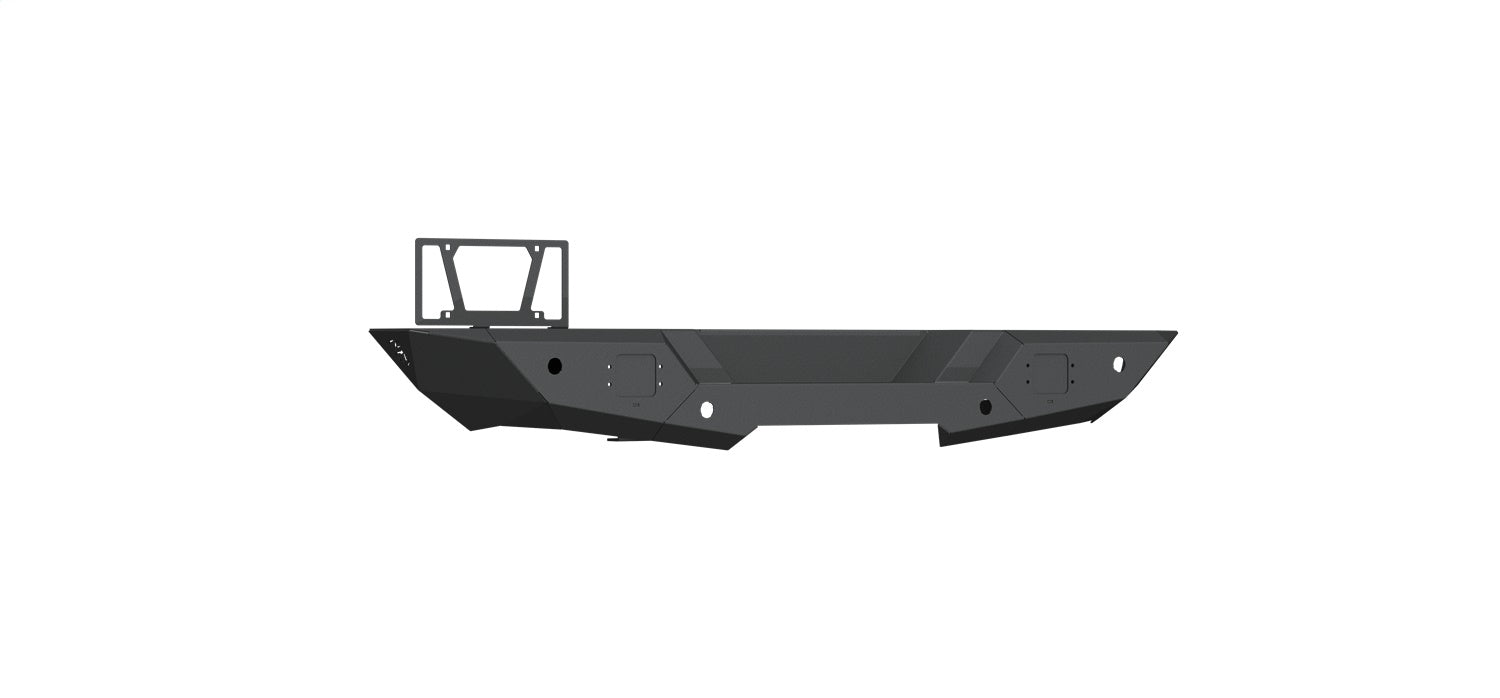 Road Armor 5183XR0B Spartan Rear Bumper; Texture Black; - Truck Part Superstore