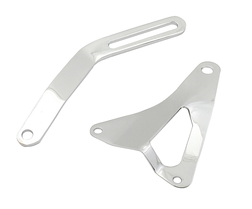 Mr Gasket 5185 Alternator Bracket; Chrome Plated Steel; - Truck Part Superstore