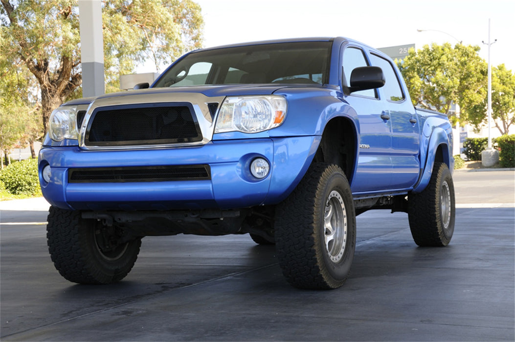 T-Rex Grilles 51895 Upper Class Series Mesh Grille; Small Mesh; Mild Steel; Black; 1 Pc; Insert; - Truck Part Superstore