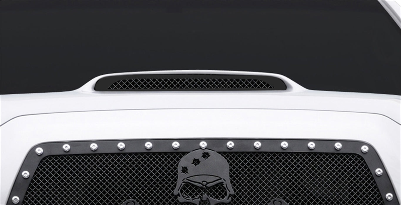 T-Rex Grilles 51897 Upper Class Series Hood Scoop; Small Mesh; Mild Steel; Black; 1 Pc; Bolt-On; - Truck Part Superstore