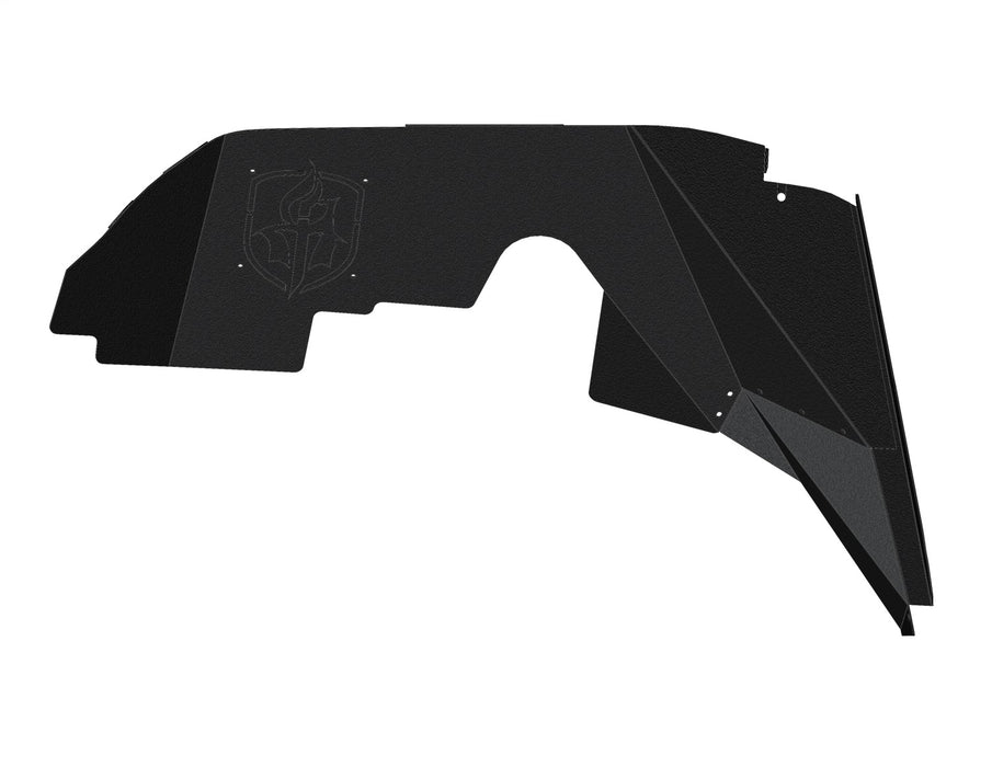 Road Armor 518LFFSB Stealth Fender Liner Body Armor; Front; Black Steel; - Truck Part Superstore