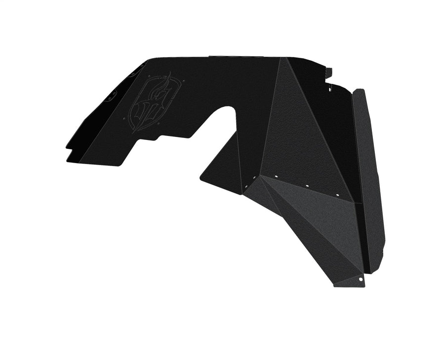 Road Armor 518LFFSB Stealth Fender Liner Body Armor; Front; Black Steel; - Truck Part Superstore