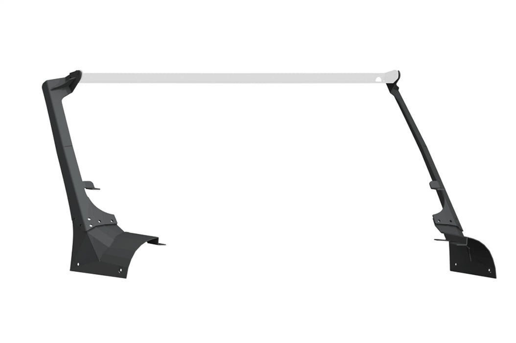 Road Armor 518LMP1B Stealth A-Pillar Light Mounts; 51.5 in.; w/1 Lower Mount; Steel; Black; - Truck Part Superstore