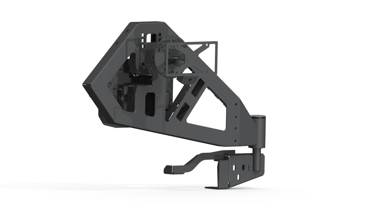 Road Armor 518RTC0B Stealth Tire Carrier Assembly; Rear; Steel; Texture Black; - Truck Part Superstore