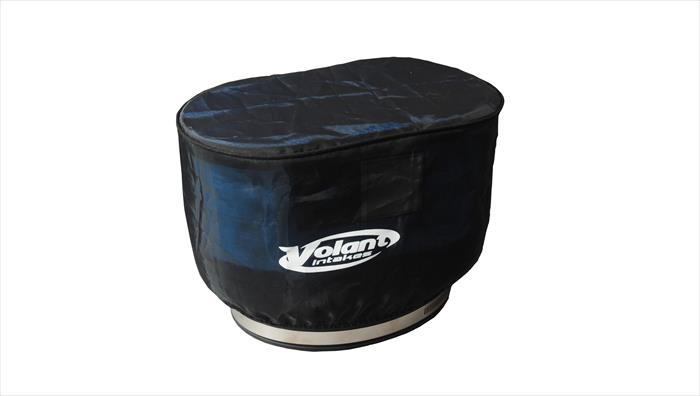 Volant 51922 Pre-Filter Air Intake 9.5 Inch Length 9.5 x 6 Inch Top 9.5 x 6 Inch Base Oval Volant - Truck Part Superstore