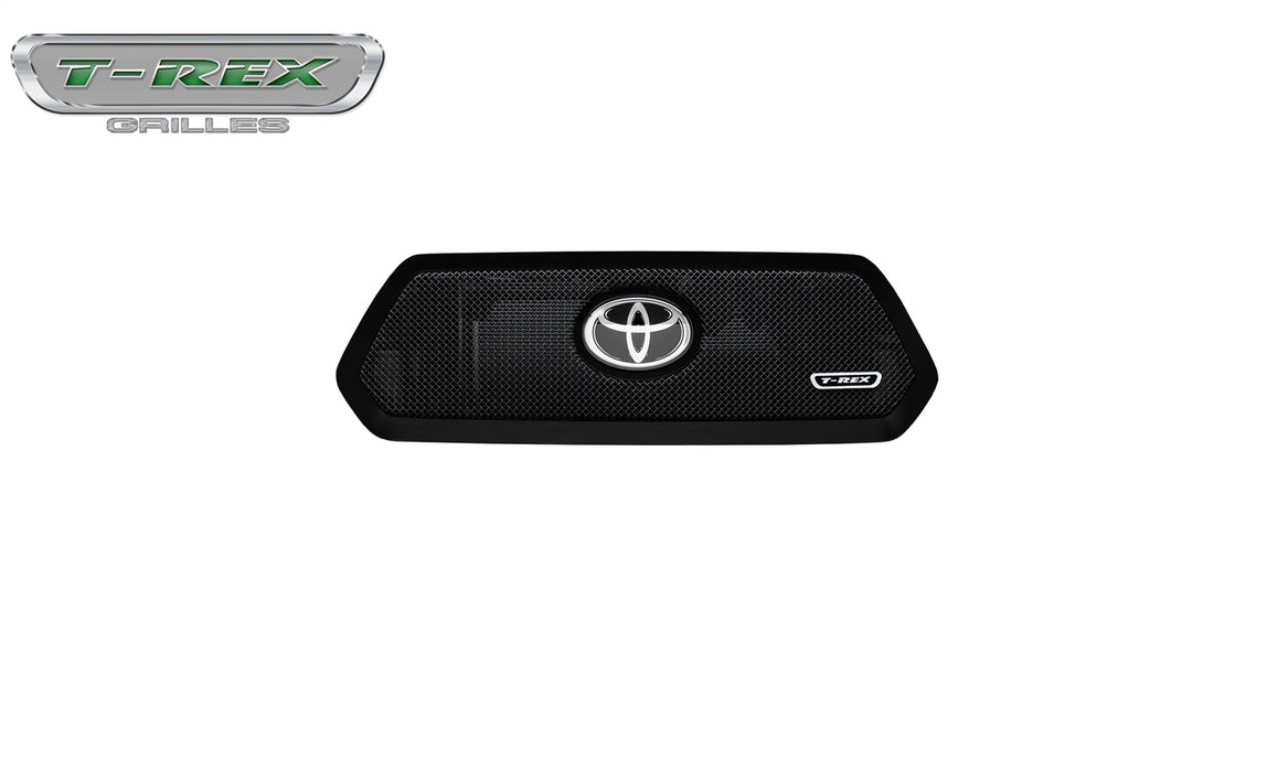 T-Rex Grilles 51951 Upper Class Series Mesh Grille; Small Mesh; Mild Steel; Black; 1 Pc; Insert; - Truck Part Superstore