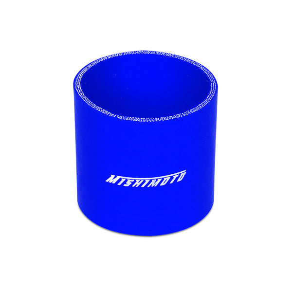 Mishimoto MMCP-25SBL Mishimoto 2.5in Straight Coupler, Black - Truck Part Superstore