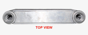 Northern Radiator Z18038 Super Flow Oil Cooler - 10 Inch Length - Truck Part Superstore