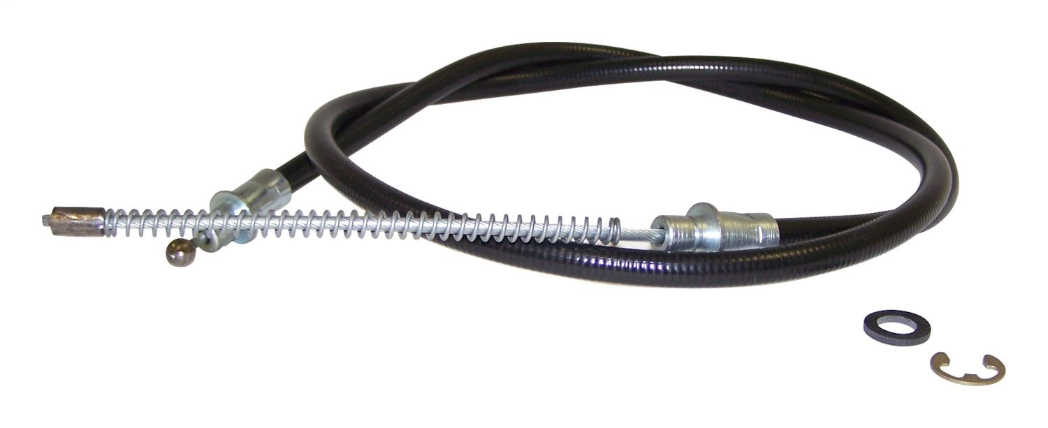 Crown Automotive Jeep Replacement 52000865 Parking Brake Cable; Rear; - Truck Part Superstore