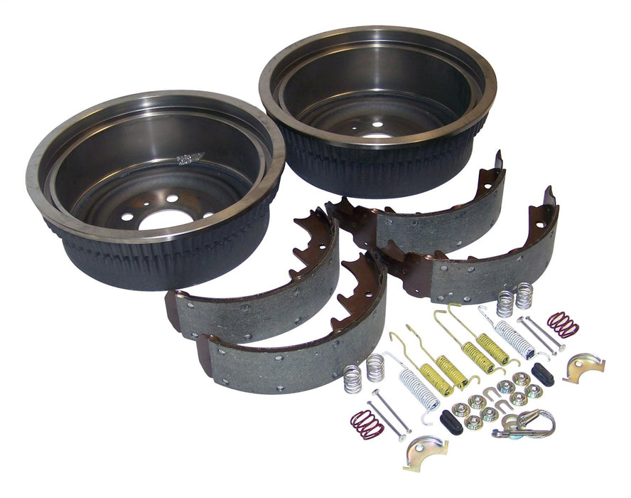 Crown Automotive Jeep Replacement 52001915K Drum Brake Shoe And Drum Kit - Truck Part Superstore