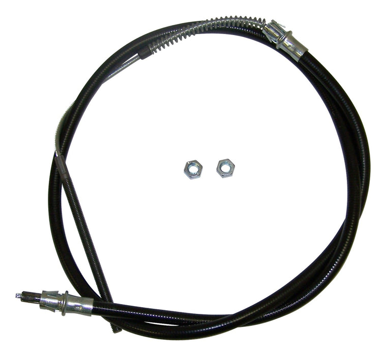 Crown Automotive Jeep Replacement 52003181 Parking Brake Cable; Front; 62 in. Long; w/93 in. Wheelbase; - Truck Part Superstore
