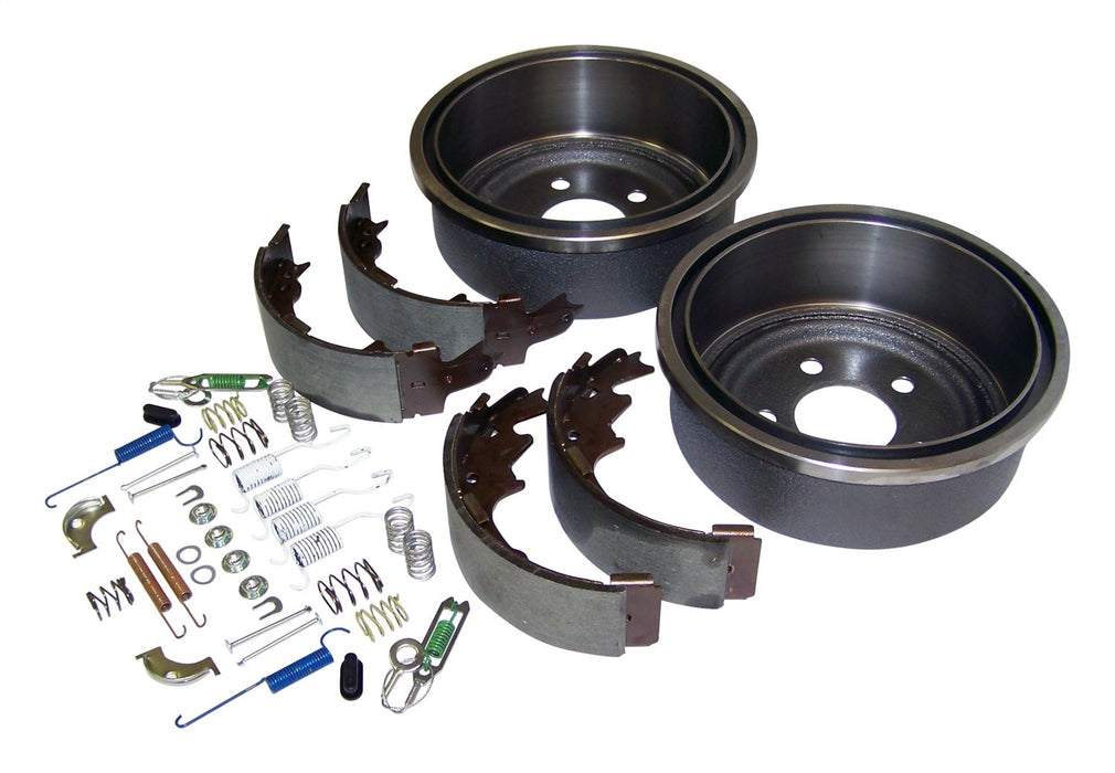 Crown Automotive Jeep Replacement 52005350KL Drum Brake Service Kit; Rear; Incl. Drums/Shoe Set/Hardware; - Truck Part Superstore