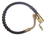 Crown Automotive Jeep Replacement 52007587 Brake Hose; Front Left; - Truck Part Superstore