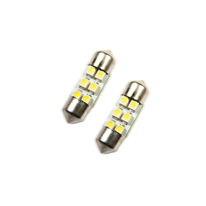 Oracle Lighting 5201-001 31mm 6 LED SMD Festoon Bulbs, Cool White, Pair - Truck Part Superstore