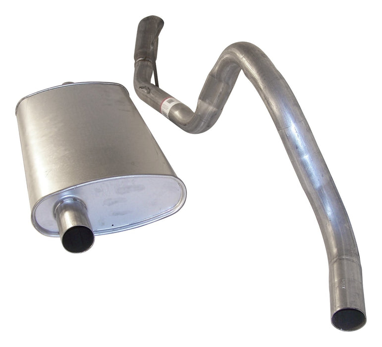 Crown Automotive Jeep Replacement 52018163 Exhaust Kit; Incl. Muffler And Tailpipe; - Truck Part Superstore