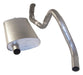 Crown Automotive Jeep Replacement 52018163 Exhaust Kit; Incl. Muffler And Tailpipe; - Truck Part Superstore