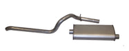 Crown Automotive Jeep Replacement 52018335 Exhaust Kit; Incl. Muffler And Tailpipe; Oval; - Truck Part Superstore