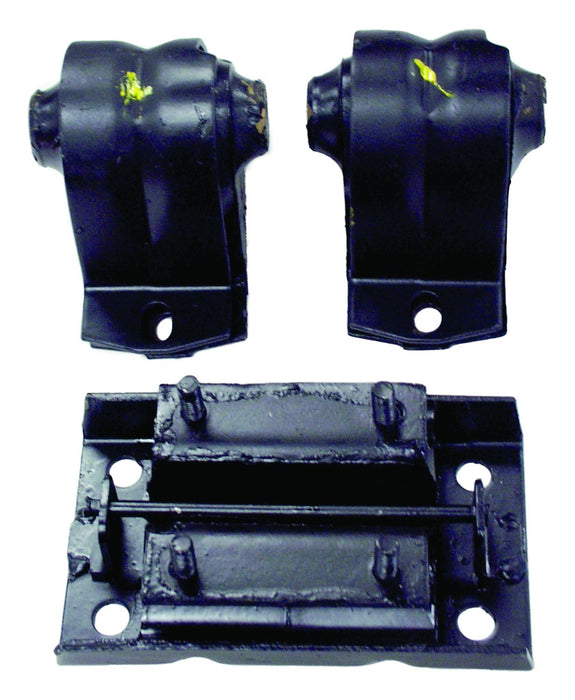 Crown Automotive Jeep Replacement 52019276K Engine Mount Kit; Incl. 2 Engine Mounts And 1 Transmission Mount; - Truck Part Superstore