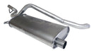 Crown Automotive Jeep Replacement 52022039 Muffler And Tailpipe; Incl. Muffler/Tailpipe/Clamp; - Truck Part Superstore