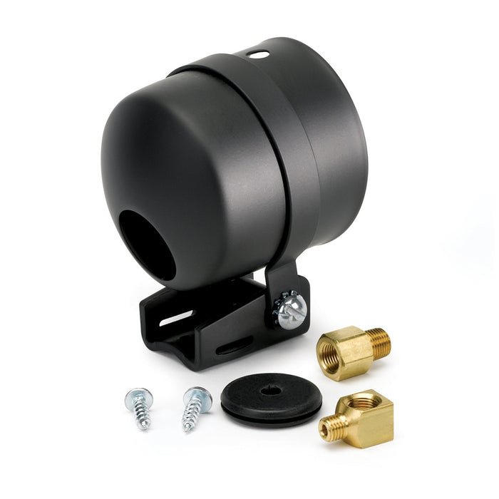 AutoMeter 5202 GAUGE MOUNT; 2 5/8in.; PEDESTAL W/BLACK CUP; FOR LIQUID FILLED MECH. GAUGE - Truck Part Superstore