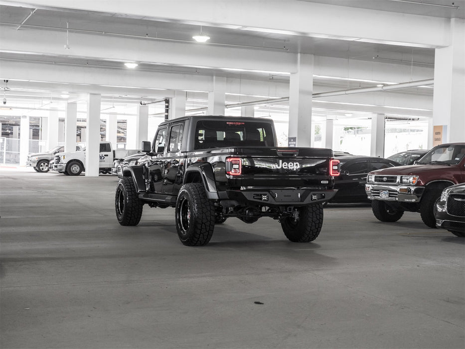 Road Armor 5203XR0B Spartan Rear Bumper; Texture Black; - Truck Part Superstore