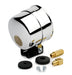 AutoMeter 5203 GAUGE MOUNT; 3 3/8in.; PEDESTAL W/CHROME CUP - Truck Part Superstore