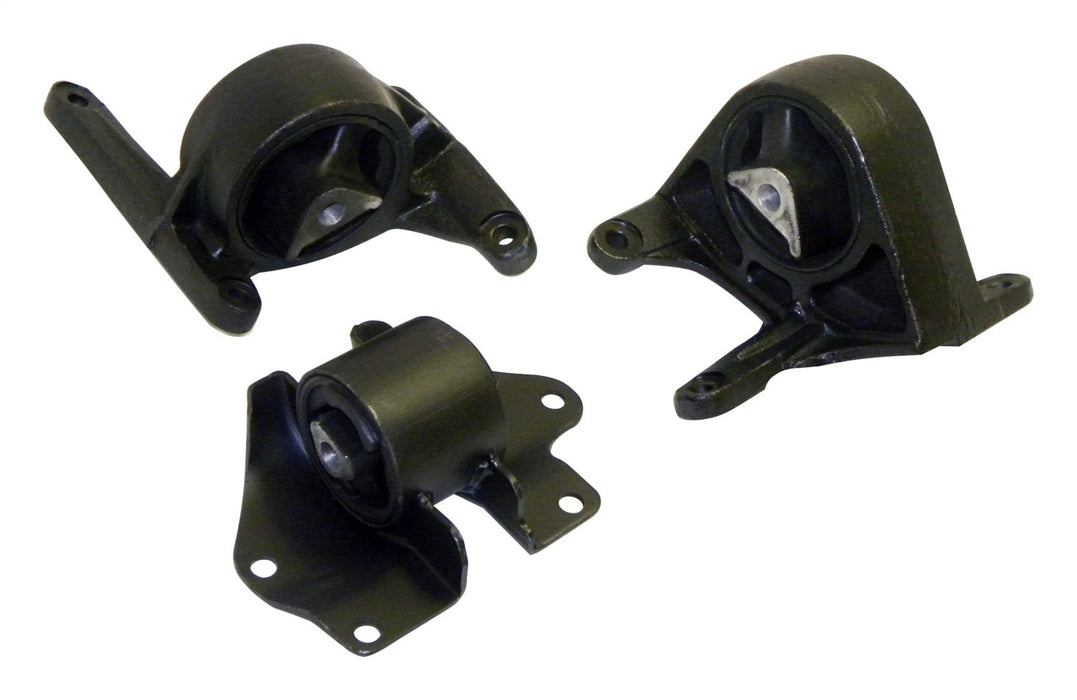 Crown Automotive Jeep Replacement 52059226KE Engine Mount Kit; Incl. 2 Engine Mounts; 1 Transmission Mount; - Truck Part Superstore