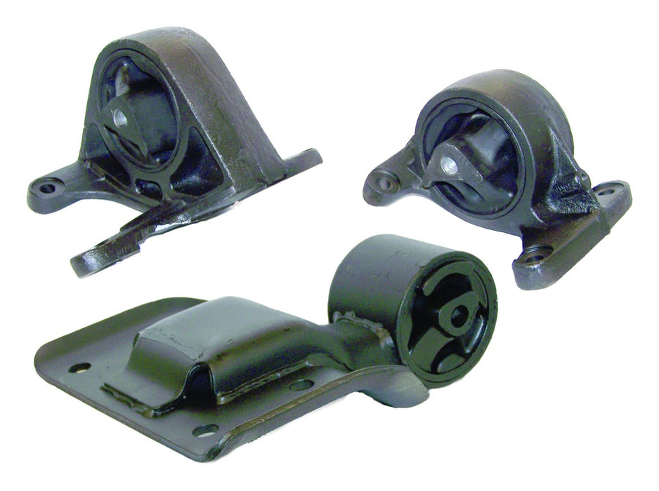 Crown Automotive Jeep Replacement 52059226KL Engine Mount Kit; Incl. 2 Engine Mounts; 1 Transmission Mount; - Truck Part Superstore