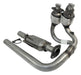 Crown Automotive Jeep Replacement 52059681AD Exhaust Pipe; Front; Incl. 3 Catalytic Converters; - Truck Part Superstore