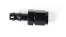 SpeedFx 520800BK Full Swivel; Push On; -8AN; Straight Anodized; Black; Aluminum; Single - Truck Part Superstore