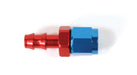 SpeedFx 520600 Full Swivel; Push On; -6AN; Straight; Anodized; Red/Blue; Aluminum; Single - Truck Part Superstore
