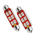 Oracle Lighting 5207-004 44mm 6 LED 3-Chip Festoon Bulbs, Green, Pair - Truck Part Superstore