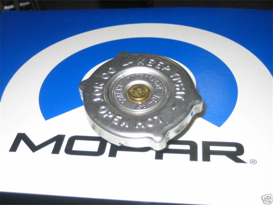 Omix 52079880AA Radiator Cap; Mopar®; 16 lbs.; Replaced OE No. [52079880AA]; - Truck Part Superstore