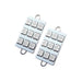 Oracle Lighting 5209-003 44mm 6 LED 3 Chip, Loop Festoon Bulbs, Red, Pair - Truck Part Superstore