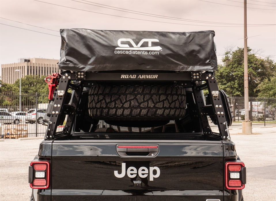 Road Armor 520BRS-STM TRECK Spare Tire Winch Relocation Mount; Texture Black; - Truck Part Superstore