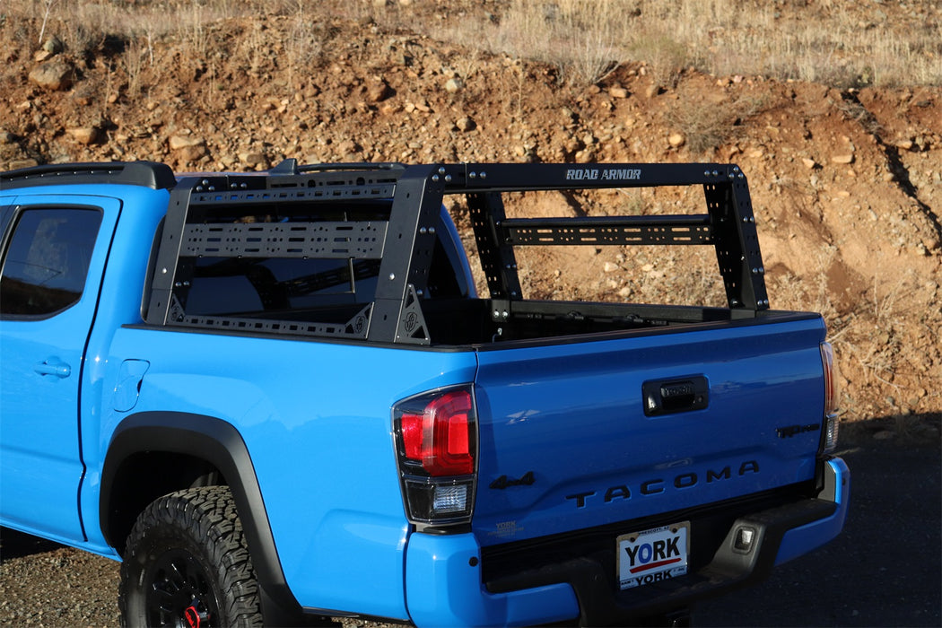 Road Armor 520BRS52B-OVLD TRECK Bed Rack System; Rear Strap; Upper And Lower; Incl. Bracket Kit; - Truck Part Superstore